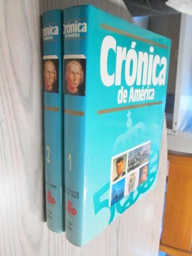Portada del libro de CRONICA DE AMERICA. 2 TOMOS