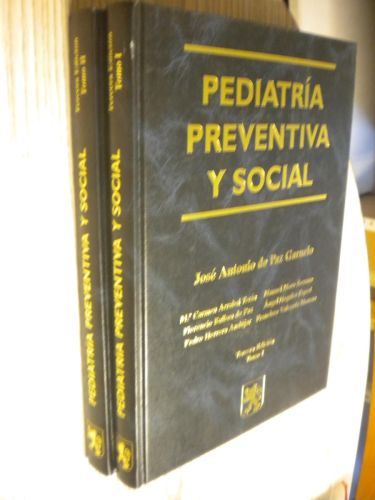 Portada del libro de PEDIATRÍA PREVENTIVA Y SOCIAL. 2 TOMOS