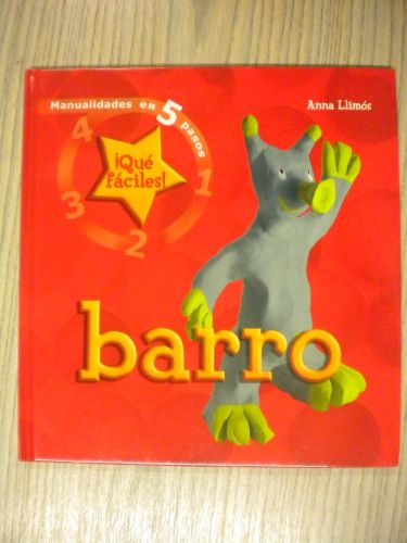 Portada del libro de BARRO. MANUALIDADES EN 5 PASOS