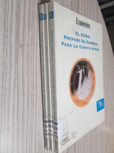 Portada del libro de EL EURO: PREPARE SU EMPRESA PARA LA CUENTA ATRÁS. 3 Tomos