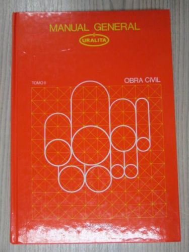 Portada del libro de MANUAL GENERAL URALITA