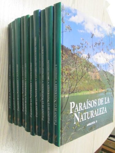 Portada del libro de PARAÍSOS DE LA NATURALEZA. COLECCIÓN 10 TOMOS