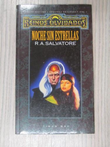 Portada del libro de NOCHE SIN ESTRELLAS- EL ELFO OSCURO, SEGUNDA TRILOGÍA, VOL.1
