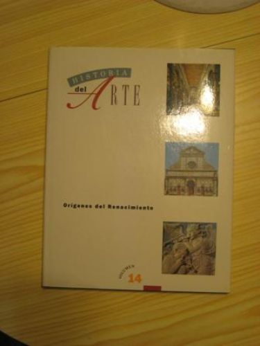 Portada del libro de HISTORIA DEL ARTE. ORÍGENES DEL RENACIMIENTO