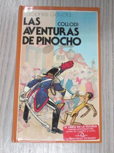 Portada del libro de LAS AVENTURAS DE PINOCHO