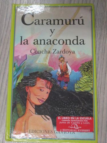 Portada del libro de CARAMURÚ Y LA ANACONDA