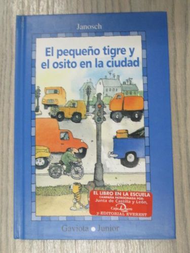 Portada del libro de EL PEQUEÑO TIGRE Y EL OSITO EN LA CIUDAD