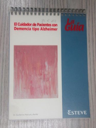 Portada del libro de EL CUIDADOR DE PACIENTES CON DEMENCIA TIPO ALZHEIMER