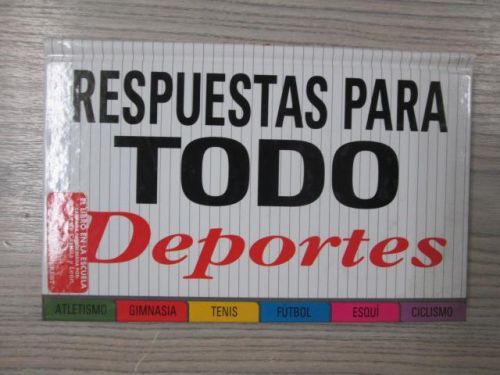 Portada del libro de RESPUESTAS PARA TODO: DEPORTES