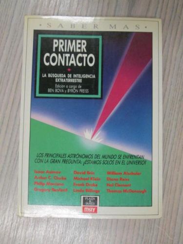 Portada del libro de PRIMER CONTACTO. LA BÚSQUEDA DE INTELIGENCIA EXTRATERRESTRE