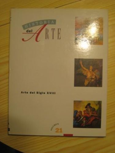 Portada del libro de HISTORIA DEL ARTE. ARTE DEL SIGLO XVIII