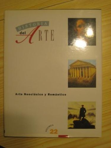 Portada del libro de HISTORIA DEL ARTE. ARTE NEOCLÁSICO Y ROMÁNTICO