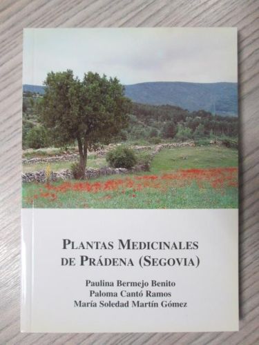 Portada del libro de PLANTAS MEDICINALES DE PRÁDENA (SEGOVIA)