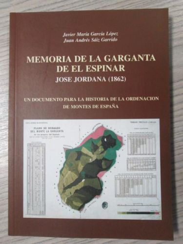 Portada del libro de MEMORIA DE LA GARGANTA DE EL ESPINAR