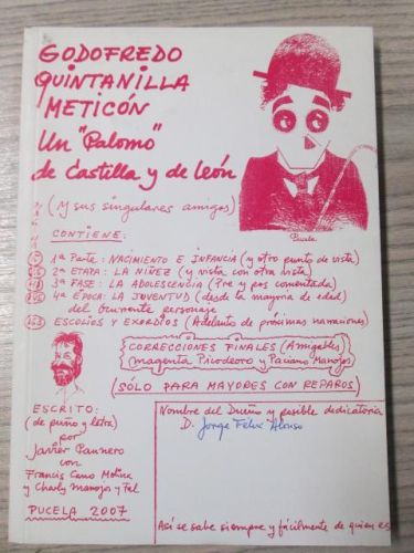 Portada del libro de GODOFREDO QUINTANILLA METICON: UN PALOMO DE CASTILLA Y LEÓN