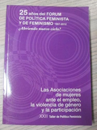 Portada del libro de LAS ASOCIACIONES DE MUJERES ANTE EL EMPLEO, LA VIOLENCIA DE GENERO Y LA PARTICIPACION
