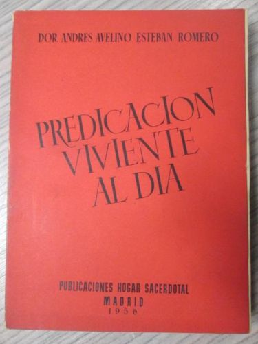 Portada del libro de PREDICACIÓN VIVIENTE AL DÍA