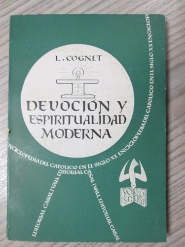 Portada del libro de DEVOCIÓN Y ESPIRITUALIDAD MODERNA. ENCICLOPEDIA DEL CATORICO EN EL SIGLO XX.