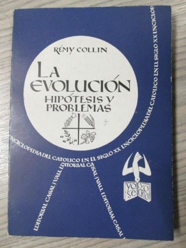 Portada del libro de LA EVOLUCIÓN HIPÓTESIS Y PROBLEMAS. ENCICLOPEDIA DEL CATOLICO EN EL SIGLO XX
