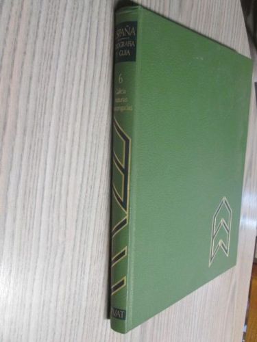 Portada del libro de ENCICLOPEDIA ESPAÑA GEOGRAFIA Y GUÍA: GALICIA, ASTURIAS Y VASCONGADAS VOL. 6