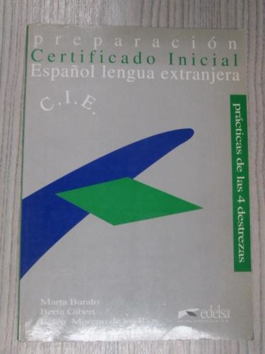 Portada del libro de PREPARACION PARA EL CERTIFICADO INICIAL ESPAÑOL LENGUA EXTRANJERA