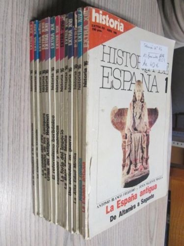 Portada del libro de COLECCION DE HISTORA DE ESPAÑA REVISTA 1-13