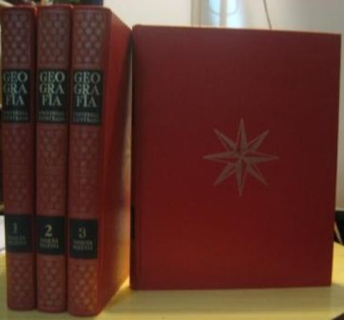 Portada del libro de GEOGRAFÍA UNIVERSAL ILUSTRADA. 4 TOMOS