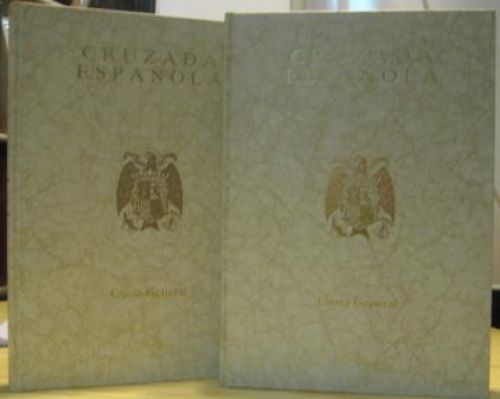 Portada del libro de CRUZADA ESPAÑOLA. CAUSA GENERAL. 2 TOMOS.