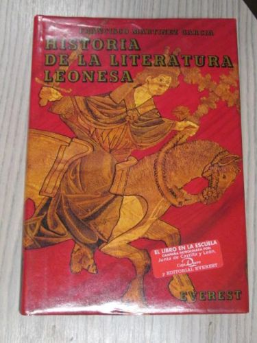 Portada del libro de LA HISTORIA DE LA LITERATURA LEONESA