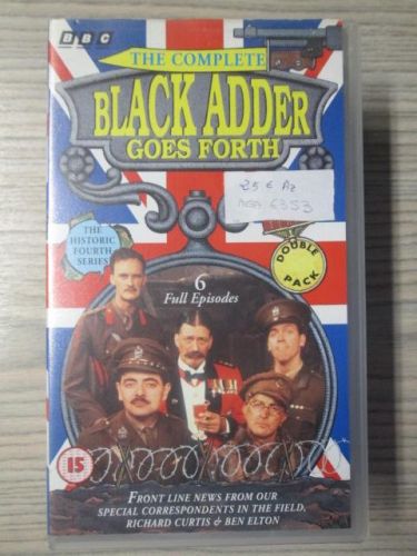 Portada del libro de THE COMPLETE BLACK ADDER GOES FORTH. 6 EPISODES (VIDEO)