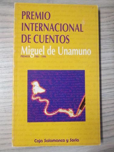 Portada del libro de PREMIO INTERNACIONAL DE CUENTOS MIGUEL DE UNAMUNO