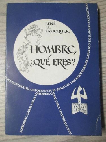 Portada del libro de HOMBRE ¿QUE ERES?