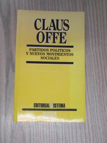 Portada del libro de PARTIDOS POLITICOS Y NUEVOS MOMIVIENTOS SOCIALES