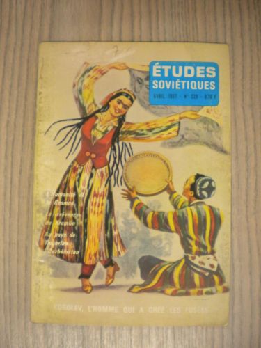 Portada del libro de ÉTUDES SOVIÉTIQUES. KOLOLEV, L´HOMME QUI A CRÉÉ LES FUSÉES