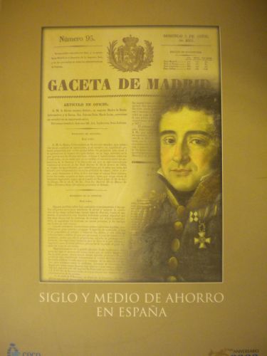 Portada del libro de SIGLO Y MEDIO DE AHORRO EN ESPAÑA