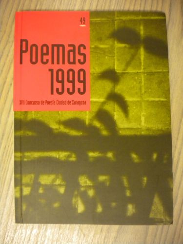 Portada del libro de POEMAS 1999, XVII CONCURSO DE POESÍA CIUDAD DE ZARAGOZA