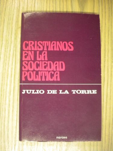 Portada del libro de CRISTIANOS EN LA SOCIEDAD POLITICA
