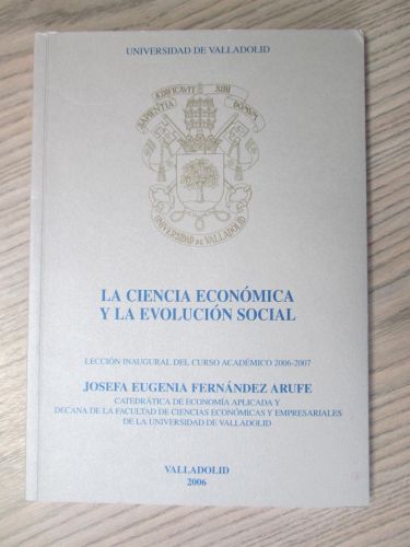 Portada del libro de LA CIENCIA ECONÓMICA Y LA EVOLUCIÓN SOCIAL