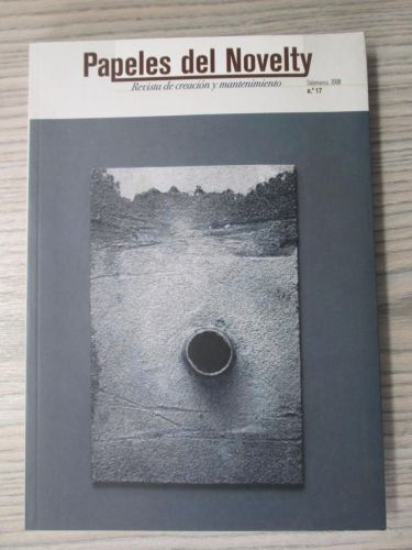 Portada del libro de PAPELES DEL NOVELTY. REVISTA DE CREACIÓN Y MANTENIMIENTO. Nº 17