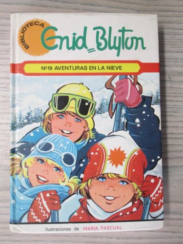 Portada del libro de ENID BLYTON. Nº 19 AVENTURAS EN LA NIEVE