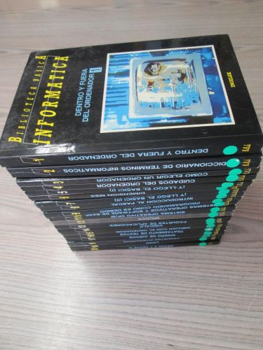 Portada del libro de BIBLIOTECA BASICA INFORMATICA COLECCIÓN DE 40 VOLÚMENES FALTA EL 35