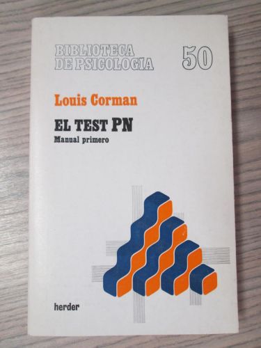 Portada del libro de EL TEST PN. MANUAL PRIMERO