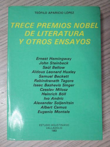 Portada del libro de TRECE PREMIOS NOBEL DE LITERATURA Y OTROS ENSAYOS