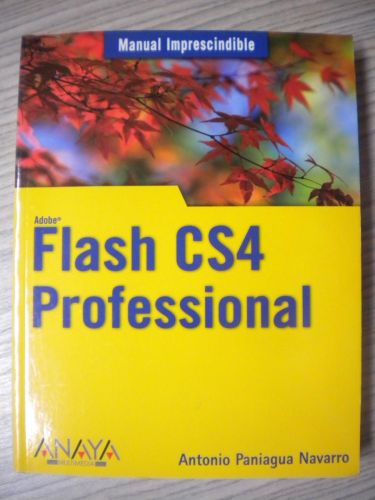 Portada del libro de Manual imprescindible de FLASH CS4 PROFESIONAL.