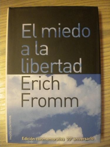 Portada del libro de EL MIEDO A LA LIBERTAD