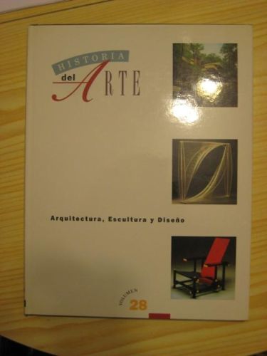 Portada del libro de HISTORIA DEL ARTE- ARQUITECTURA, ESCULTURA Y DISEÑO