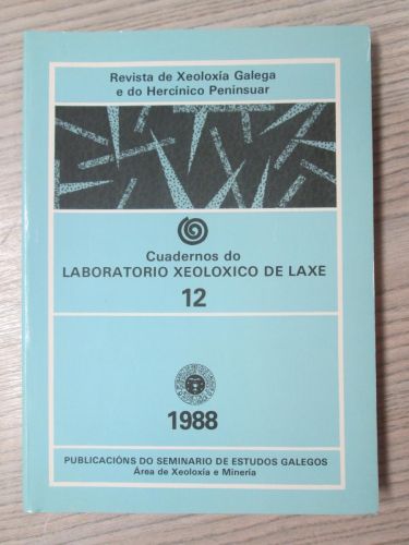 Portada del libro de REVISTA DE XEOLOXÍA GALEGA E DO HERCÍNICO PENINSUAR. Cuadernos do laboratorio xeoloxico de laxe 12.
