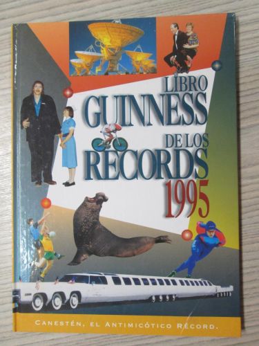 Portada del libro de LIBRO GUINNESS DE LOS RECORDS 1995