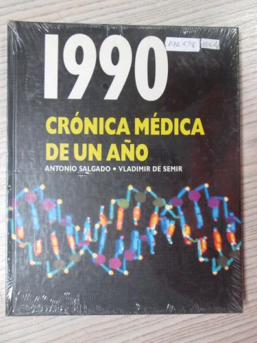Portada del libro de 1990. CRÓNICA MÉDICA DE UN AÑO