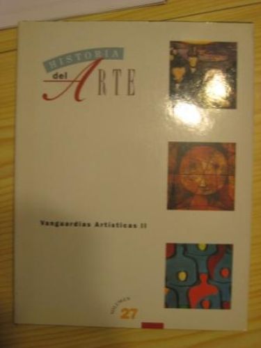 Portada del libro de HISTORIA DEL ARTE- VANGUARDIAS ARTÍSTICAS II